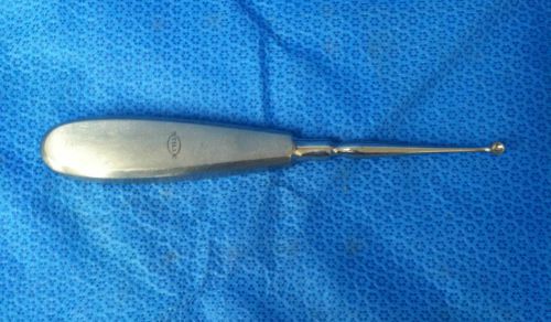 Stille Round Bone Curette. 5mm 17.5cm. 111-20500-5