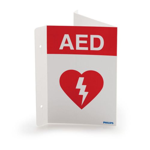 Philips AED Wall Sign - 989803170921