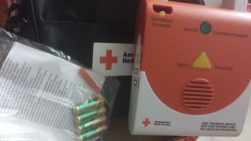 ON SALE (1)  American Red Cross AED Training Device Item #321298