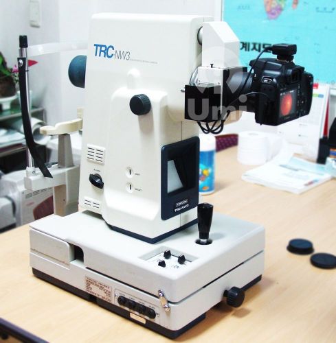 Pre-owned topcon trc-nw3 retinal camera upgraded to digital for sale