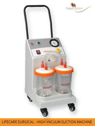 Latest &amp; original lifecare surgical - high-vacuum suction machine new nbd05 for sale