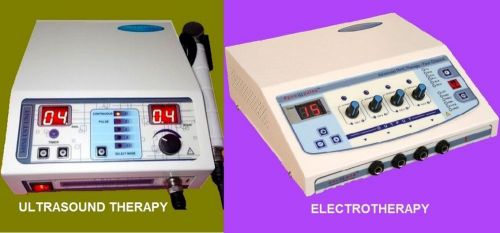 Multicurrent stimulator ultrasound therapy 1 mhz 2 units combo offer top selling for sale