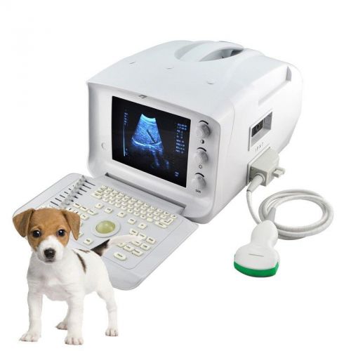 Vet veterinary digital ultrasound machine scanner ce + 3.5 mhz convex probe + 3d for sale