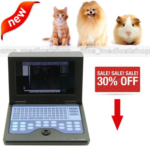 Veterinary Notebook/Laptop Ultrasound Scanner with 7.5mhz Rectal probe