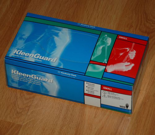 Kimberly Clark KleenGuard Nitrile Disposable Gloves Powder Free small 100 Count