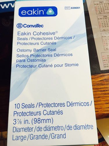 Convatec 839001 - Eakin Cohesive Seals 3 7/8&#034; - Qty 8