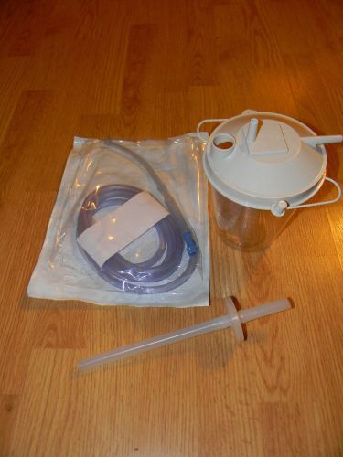 Suction canister kit 800cc with tubing yankauer and filter for sale