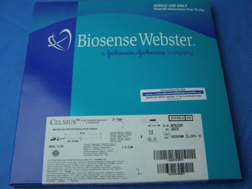 1-Biosense Webster Celsius Thermo-cool Electrophysiology Cath 6F Ref: 35H37R