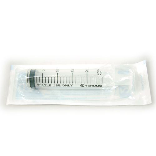 1 x 20ml cc Terumo Syringe Luer Eccentric Hypodermic Needle Sterile Latex Free