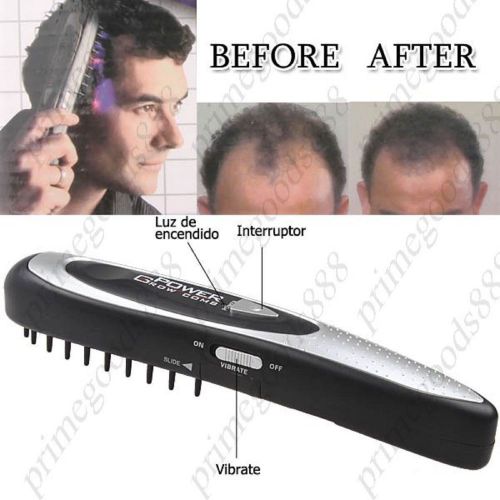 Power grow laser comb kit regrow hair loss therapy cure promotes the appearance for sale