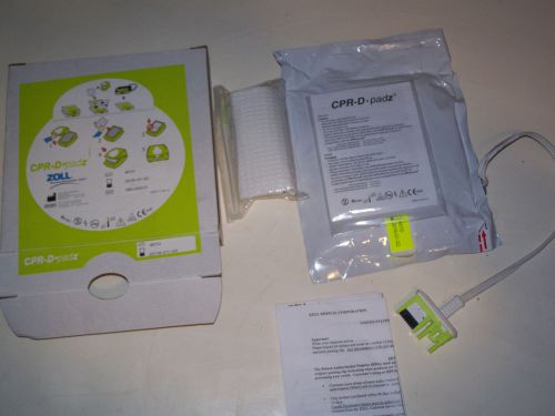 New zoll cpr-d-padz model 8900-0800-01 expires 01-02-2016 for sale