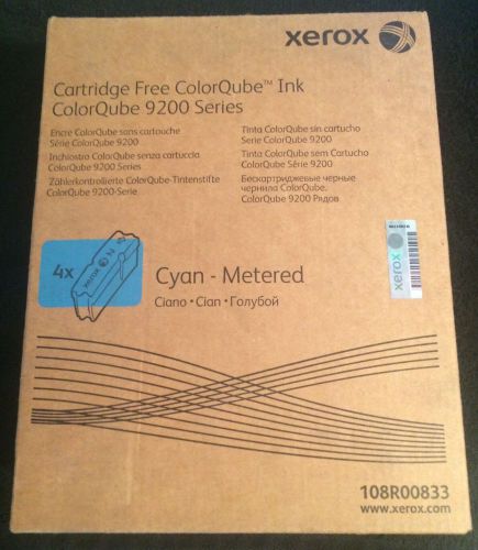 Genuine OEM Xerox 108R00833 Cyan Metered 9200 Series Colorqube Ink