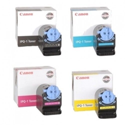 Canon IPQ-1 Toner set CMYK 397 398 399 400 OEM Cartridge B003AA Factory Sealed!