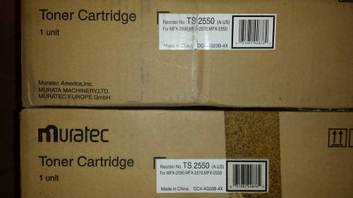 Genuine Muratec TS2550 Toner Cartridge MFX-2590 / 2570 / 2550  FREE SHIPPING!!!