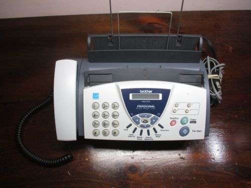 BROTHER FAX 575 PLAIN PAPPER FAX- PHONE- AND COPY MACHINE !