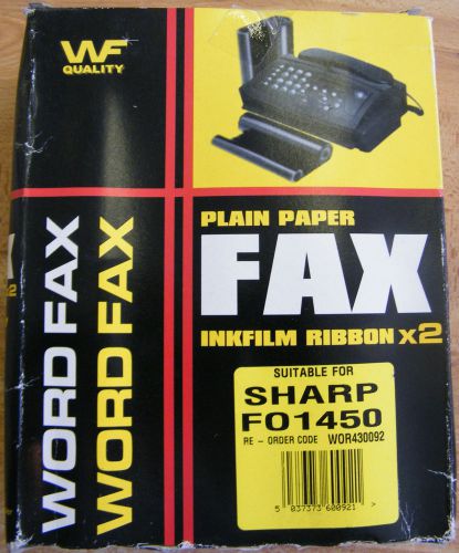 Sharp f01450 compatible inkfilm ribbons 2 rolls for sale