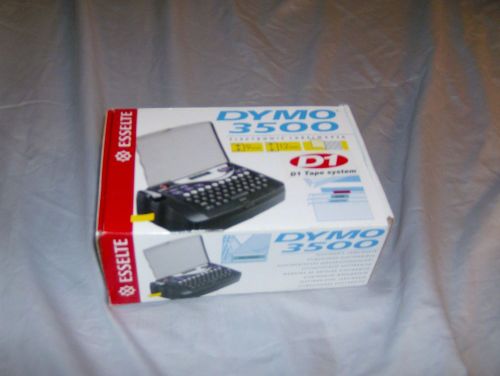 Dymo 3500 Electronic Label Maker D1