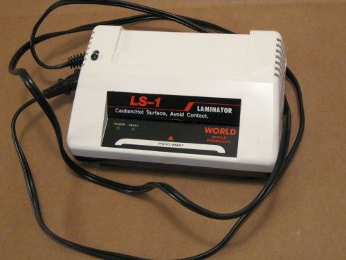 LS-1 World Office Products Laminator