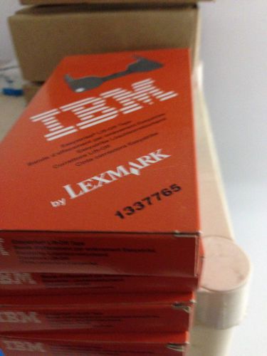 LEXMARK IBM 1337765  EASYSTRIKE LIFT-OFF TAPE  (LOT OF 4)