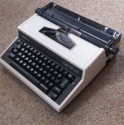 Royal Cavalier 1200 Electric Typewriter (for parts or repair)