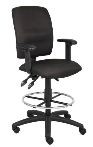 B1636 boss multi-function drafting stool with footring &amp; adjustable arms for sale