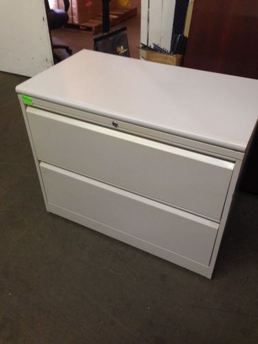2 DRAWER LATERAL SIZE FILE CABINET w/ LAMINATE TOP w/LOCK&amp;KEY