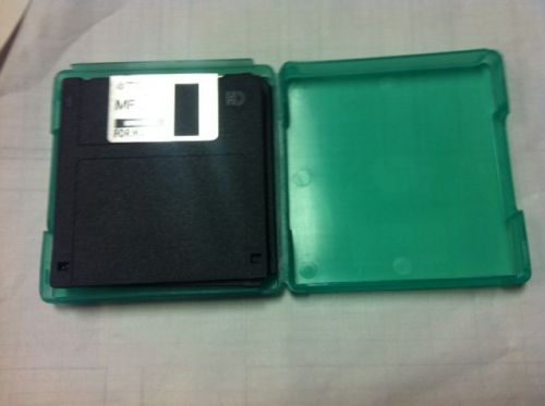 30 PCS New Top Quality Multi-5 Floppy Diskette Case, Solid Green, PN#80150