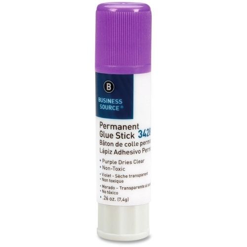 Business source glue stick - 0.26 oz - 18/pack - purple - bsn34289 for sale