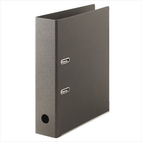 MUJI Moma Recycled paper 2 hole file width 70mm Arch A4 Dark gray Japan New