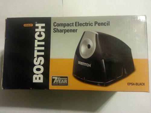 BOSTITCH STANLEY Compact Electric Pencil Sharpener EPS4-BLACK BLACK