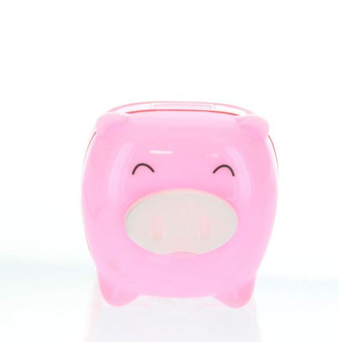 PINK Cute Happy Lil Pig Pencil Sharpener (US Seller)