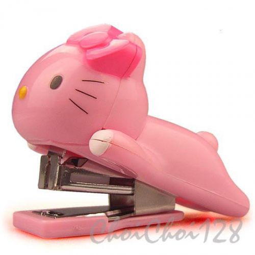 New Hello Kitty 3D Figure Stapler Staple Binder (Pinkx 1 pcs HT28