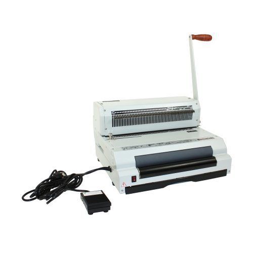 Akiles coilmac eci+ oval hole coil binding machine 4:1 pitch free shipping for sale
