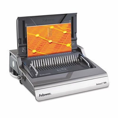 Fellowes galaxy comb binding system, 500 sheets, gray (fel5218301) for sale