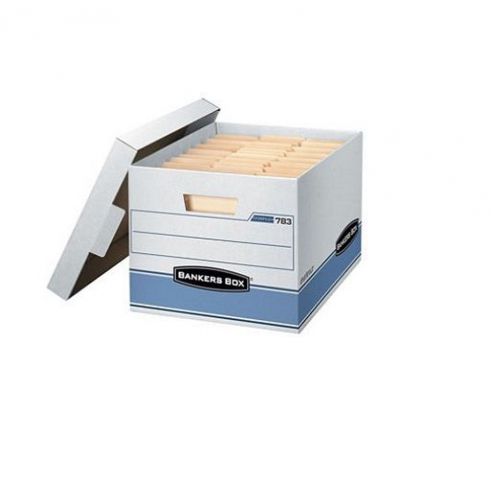 Bankers Document FILE Storage INVOICE Heavy Duty Office Cardboard Box 10pk