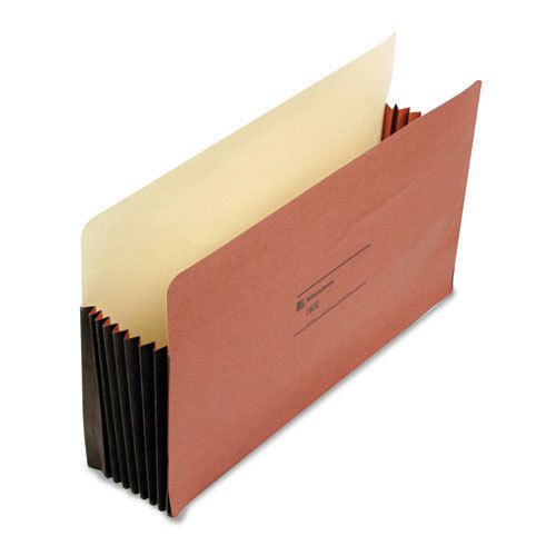 Seven inch expansion file pocket, straight, legal, redrope, 10/box for sale