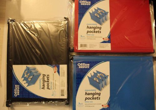 18 pack expandable hanging pockets up to 3.5&#039;&#039; letter size, tabs &amp; blank inserts for sale