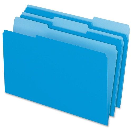 Pendaflex two-tone color file folder 15313blu for sale