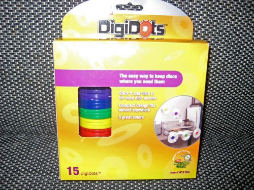 DigiDots by Staples: Easy Way To Keep  Discs Where You Need Them 15 Pack