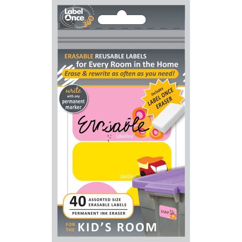 Erasable Labels - Kids Room