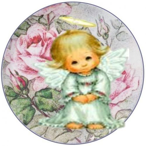 30 Personalized Return Address Angels Labels Buy 3 get 1 free (ane43)