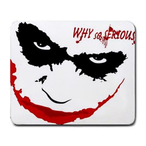 The Joker Why So Serious Large Mousepad Mouse Pad Free Shipping
