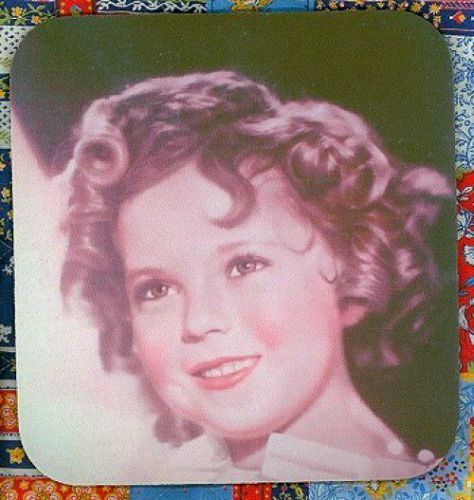 SHIRLEY TEMPLE Heavy Rubber Backed Mousepad #0502