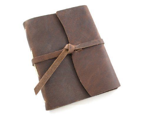 Genuine Leather Journal Handmade in the USA With Rustic Style Unique Character