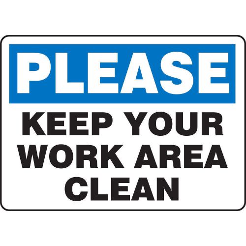 Maintenance Sign, 7 x 10In, BL and BK/WHT MHSK928VP