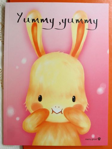 Yummy Rabbit Notebook Notepad Diary Memo Scratchpad Day Planner Booklet FREESHIP