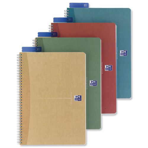 Oxford Notebooks 5pk Assorted