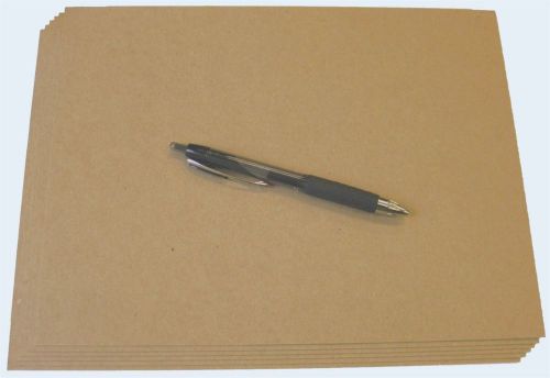 50 Brown Kraft Chipboard Sheets 8 X 8 46pt Thickness Scrapbook Cover Chip Board