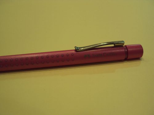 Faber castell  grip mechanical pencil pink 0.7 office school writting for sale