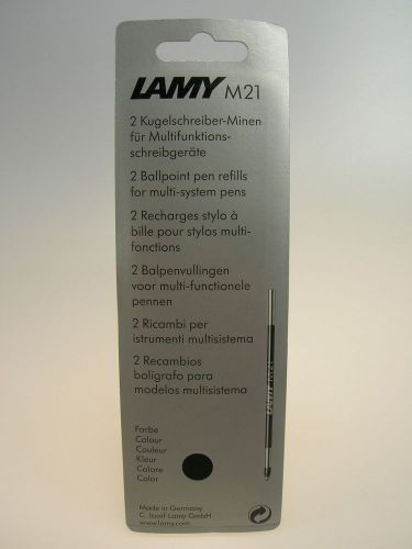 LAMY M21 Ballpoint pen Refill Black 2 pack